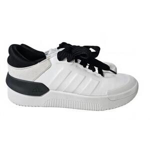 Adidas Women's Court Funk White and Black Sneakers